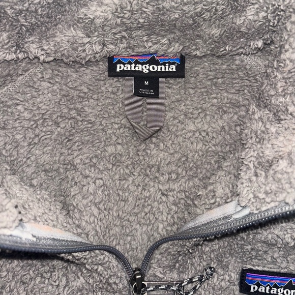 Patagonia Women's Los Gatos 1/4-Zip Fleece in Salt Grey - Picture 6 of 8